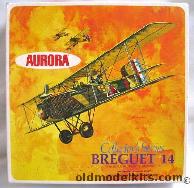 Aurora-KB 1/48 Breguet 14 - Bagged, 1141 plastic model kit